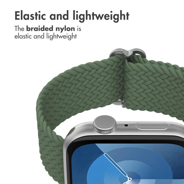 imoshion Woven nylon strap Apple Watch | 38/40/41/42 mm - Green