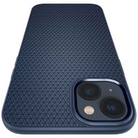 Spigen Liquid Air Backcover iPhone 14 - Donkerblauw