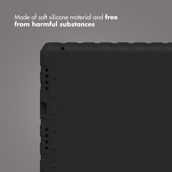 imoshion Kids-Proof Back Cover with Handle Apple iPad Pro 11 (2025) M5 / (2024) M4 - Black