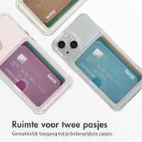 imoshion Softcase Backcover met pasjeshouder Apple iPhone 13 Mini - Transparant