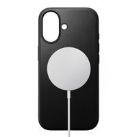 Nomad Modern Leather Case met MagSafe Apple iPhone 17 - Zwart