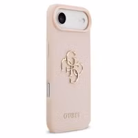 Guess Big 4G Logo Backcover Grained Apple iPhone Air - Roze