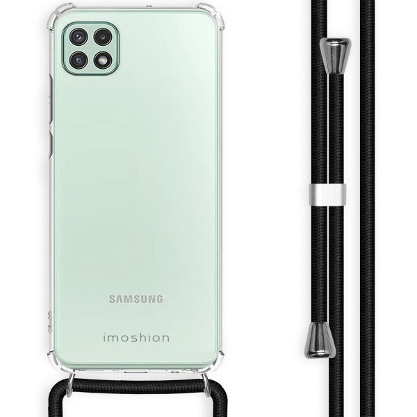 imoshion Backcover met koord Samsung Galaxy A22 (5G) - Zwart