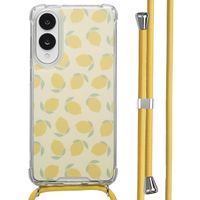 imoshion Design hoesje met koord Samsung Galaxy S25 Edge - Citrus Dream