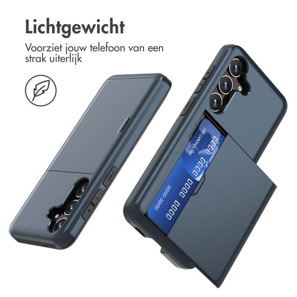 imoshion Backcover met pasjeshouder Samsung Galaxy S24 - Donkerblauw