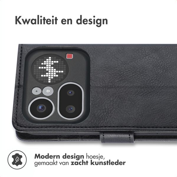 imoshion Luxe Bookcase Nothing Phone (4a) Pro - Zwart