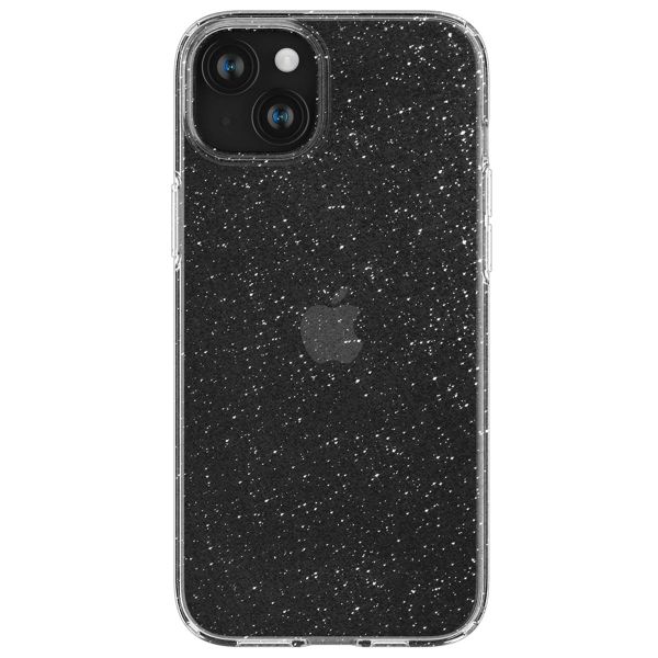 Spigen Liquid Crystal Glitter Backcover Apple iPhone 15 - Crystal Quartz