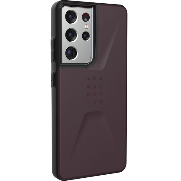 UAG Civilian Backcover Samsung Galaxy S21 Ultra - Eggplant