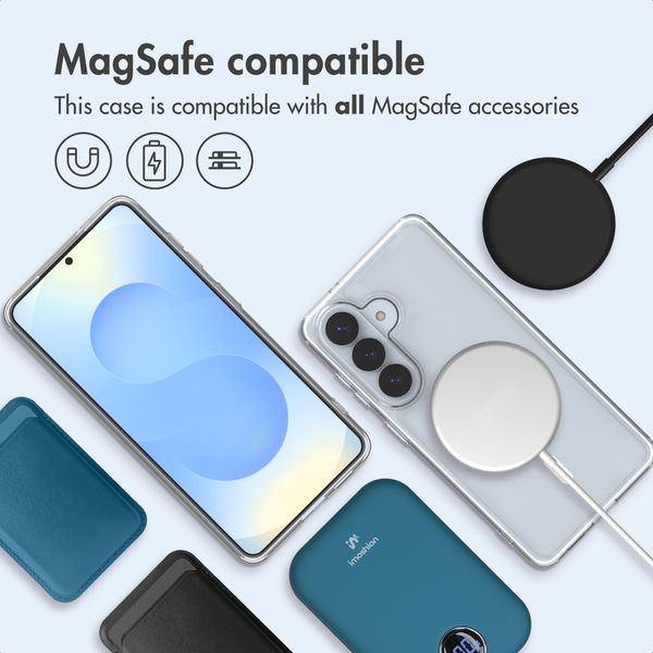 imoshion Protective Back Cover with MagSafe Samsung Galaxy S26 Plus - Transparent