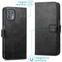 imoshion Luxe Bookcase Motorola Edge 20 Lite - Zwart