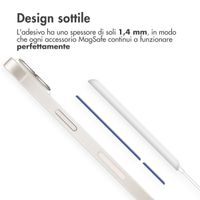 imoshion MagSafe sticker met installatiehulp - Donkerblauw