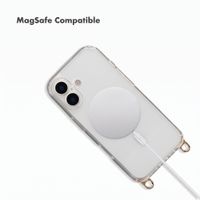 Selencia Rivièra MagSafe Back Cover with detachable hooks Apple iPhone 16 - Transparent