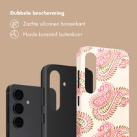 Selencia Vivid Backcover Samsung Galaxy S24 - Paisley Blush