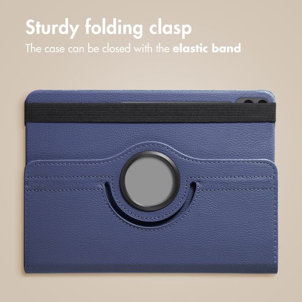 imoshion 360° Rotating Case Samsung Galaxy Tab S11 / S12 Ultra - Dark Blue