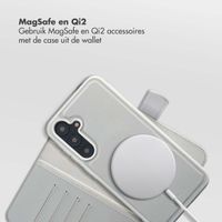 Selencia Olyn Uitneembare Bookcase met MagSafe Samsung Galaxy A55 - Grijs