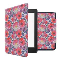 imoshion Design Slim Hard Case Sleepcover Tolino Page 2 - Flower Watercolor