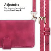 imoshion Bookcase with Strap Samsung Galaxy A27 (5G) - Red
