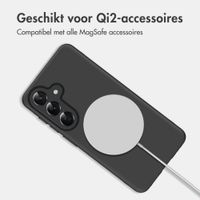 imoshion Color Backcover met Thin MagSafe Ring Samsung Galaxy S25 / S24 - Zwart