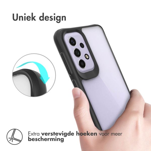 imoshion Rugged Hybrid Case Samsung Galaxy A33 - Zwart