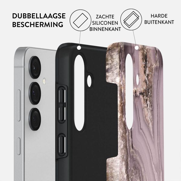 Burga Tough Backcover Samsung Galaxy S25 Plus - Golden Taupe