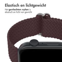 imoshion Nylon geweven bandje Apple Watch | 38/40/41/42 mm - Burgundy