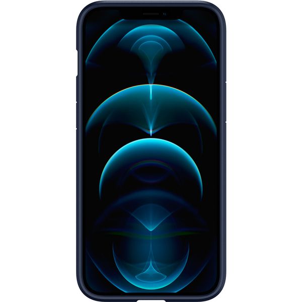 Spigen Ultra Hybrid Backcover Apple iPhone 12 (Pro) - Donkerblauw