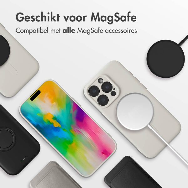 imoshion Color Backcover met MagSafe iPhone 16 Pro Max - Beige