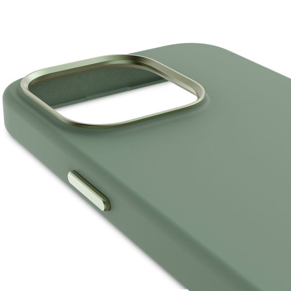 Decoded Silicone Backcover MagSafe iPhone 15 Pro - Groen