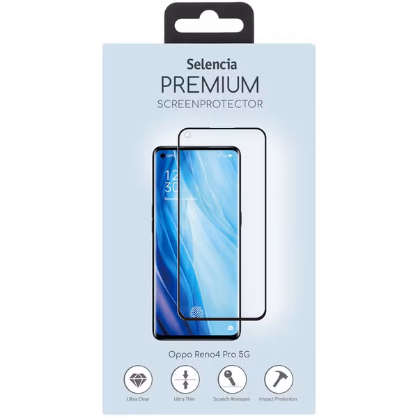Selencia Gehard Glas Premium Screenprotector Oppo Reno4 Pro 5G