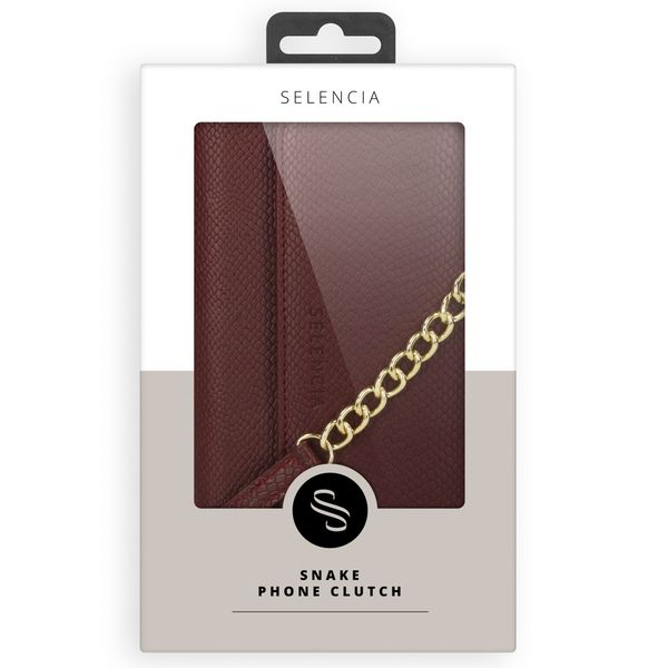 Selencia Tierra Uitneembare Slang Clutch iPhone 12 (Pro)