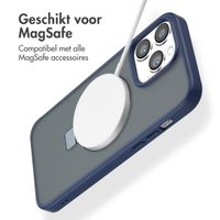 Accezz Ring Stand Backcover met MagSafe Apple iPhone 14 Pro Max - Blauw