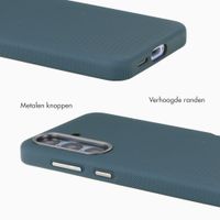 Accezz Mesh Backcover met MagSafe Samsung Galaxy S25 / S24 - Donkerblauw