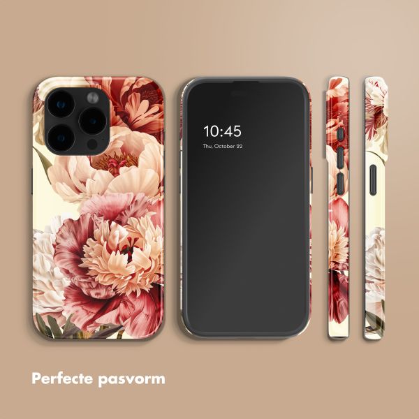 Selencia Vivid Backcover Apple iPhone 15 Pro - Vintage Peony
