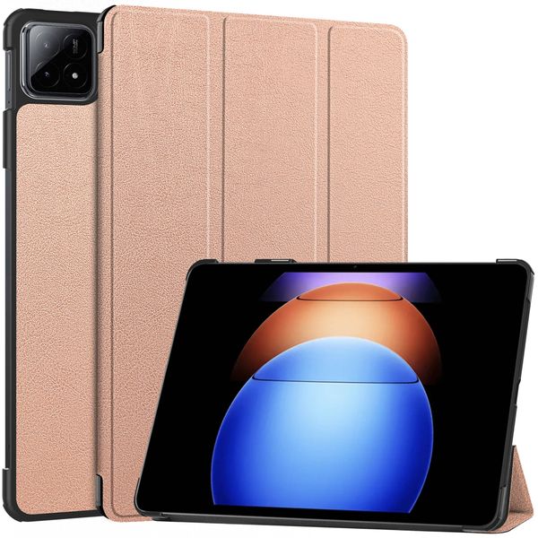 imoshion Trifold Bookcase Xiaomi Pad 6S Pro 12.4 - Rosé Goud