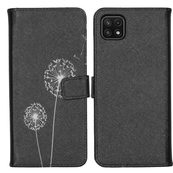 imoshion Design Softcase Bookcase Galaxy A22 (5G) - Dandelion