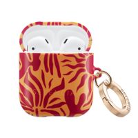 Selencia Vivid Case Apple AirPods 1 / 2 - Tropical Vibes Apricot