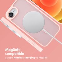 imoshion Colour Guard Back Cover with MagSafe Apple iPhone 17e / 16e - Light Pink