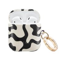 Selencia Vivid Case Apple AirPods 1 / 2 - Art Wave Black