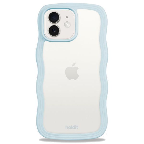 Holdit Wavy Case iPhone 12 (Pro) - Mineral Blue