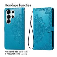 imoshion Mandala Bookcase Samsung Galaxy S26 Ultra - Turquoise