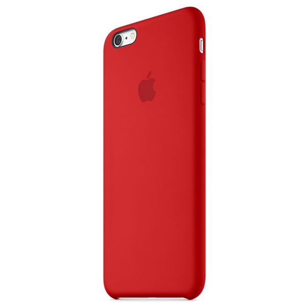 Apple Silicone Backcover Apple iPhone 6(s) Plus - Red