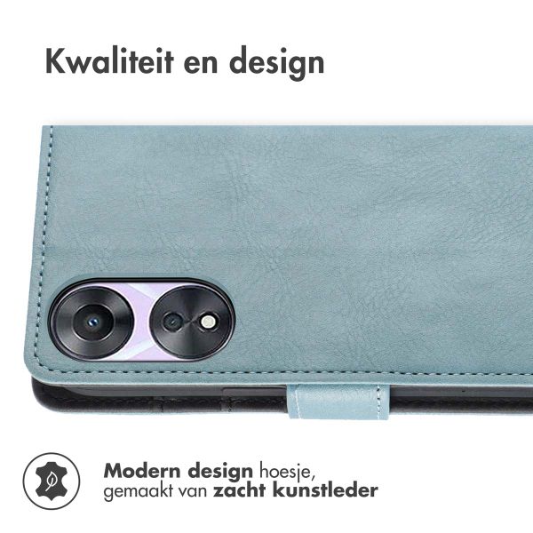 imoshion Luxe Bookcase Oppo A58 - Lichtblauw