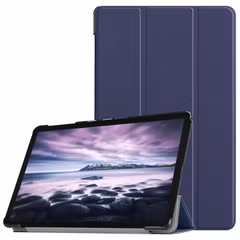 imoshion Trifold Bookcase Galaxy Tab A 10.5 (2018) - Donkerblauw
