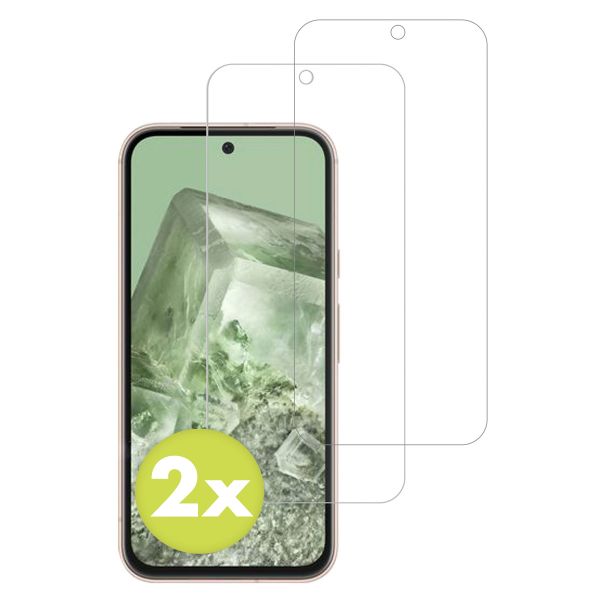 Accezz Gehard Glas Screenprotector 2-pack Google Pixel 8a