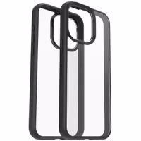 OtterBox React Backcover Apple iPhone 15 Pro Max- Transparant / Zwart