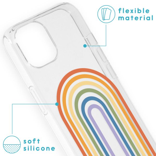 imoshion Design hoesje iPhone 13 - Rainbow