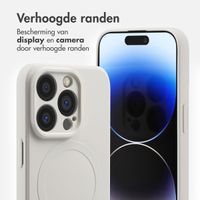 imoshion Color Backcover met MagSafe Apple iPhone 14 Pro - Beige