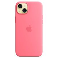 Apple Silicone Backcover MagSafe iPhone 15 Plus - Roze