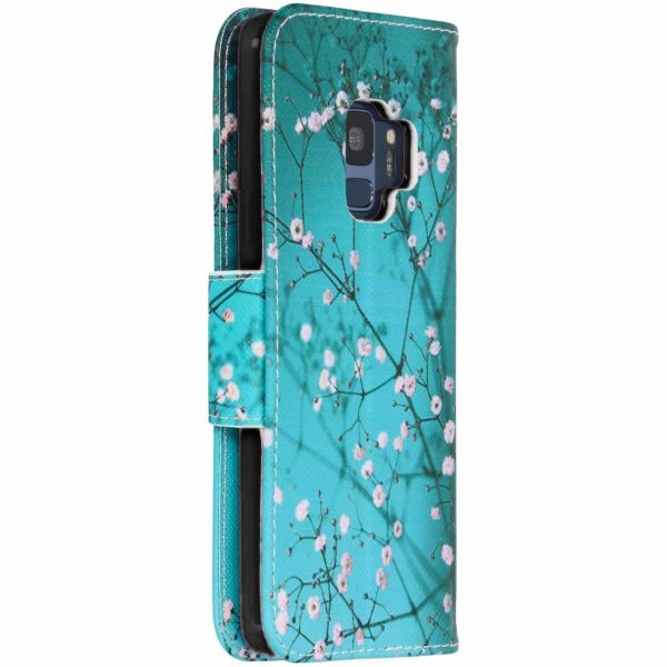 Design Softcase Bookcase Samsung Galaxy S9