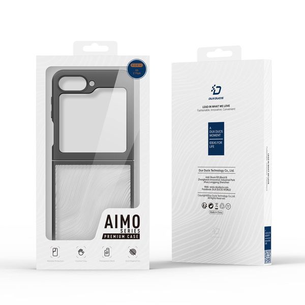 Dux Ducis Aimo Backcover Samsung Galaxy Z Flip 6 - Transparant